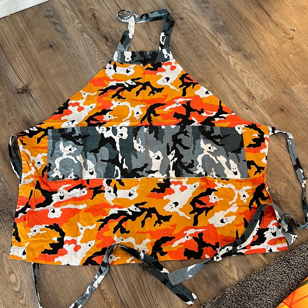 Halloween ghost apron